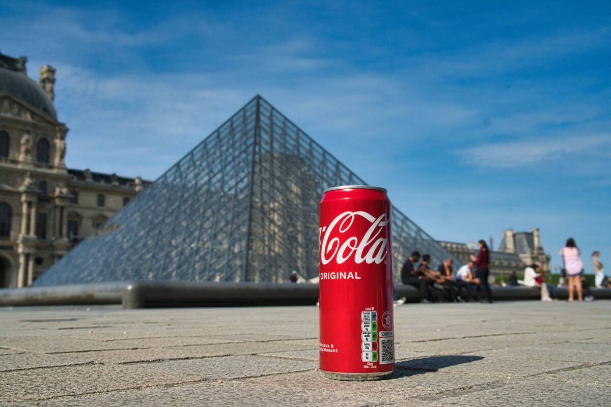 Imagen de una botella de Coca Cola