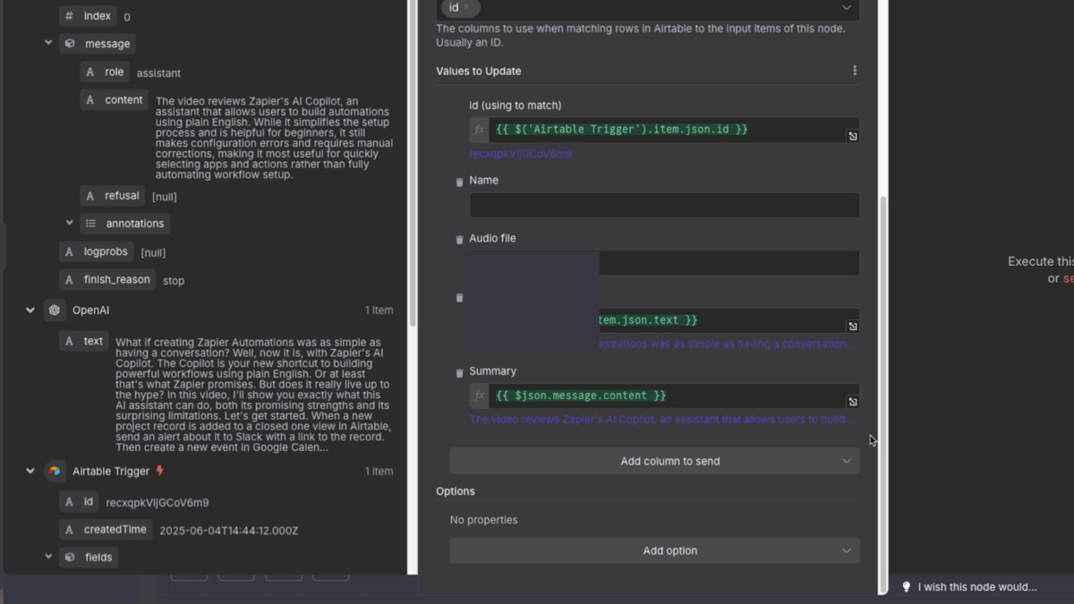 Automatización de flujos de trabajo con IA: guía con OpenAI y n8n | 20