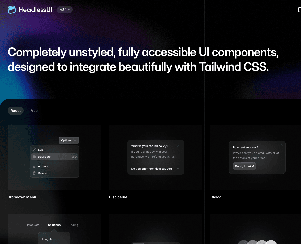 Los mejores frameworks UI Next.js en 2025 | 8